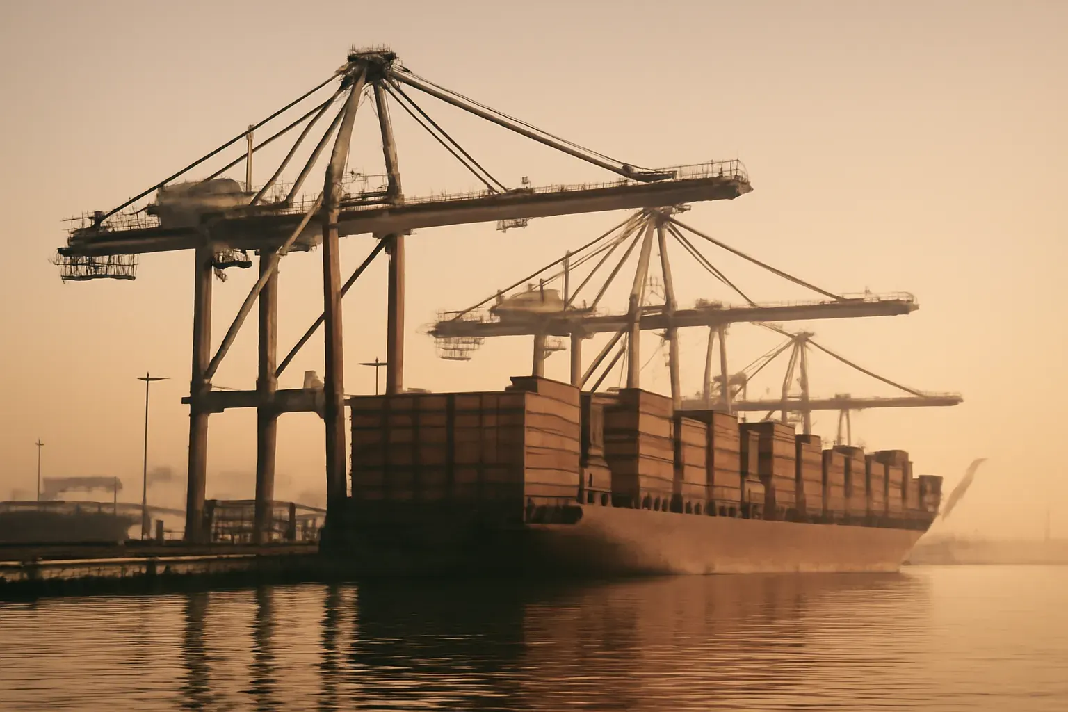 Port activity in the Bay of Algeciras